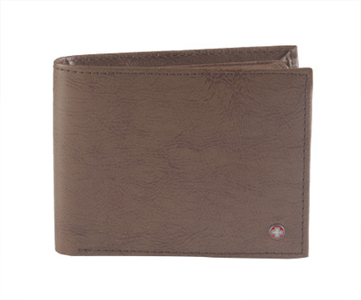 

Swisstek Men Brown Artificial Leather Wallet(9 Card Slots), Deep brown