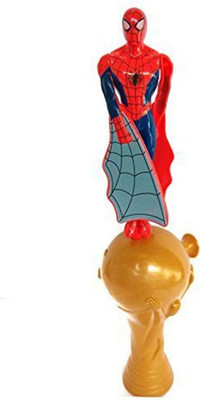

Happy GiftMart Flying Ultimate Spider Man Kid Super Shooter Toy Pull The String and Spiderman Will Fly(Multicolor)