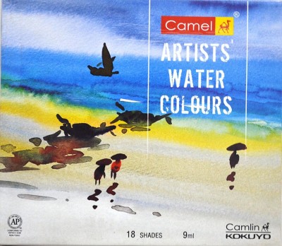 Camel Artists Water Colour - 18 Shades(Set of 18, Multicolor)