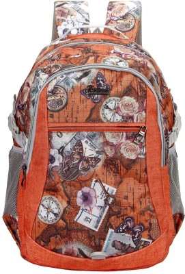 

Hot Shot Polyester Waterproof School-College-Tution-Gym Casual 28.0 L Standrad Size Backpack(Multicolor)