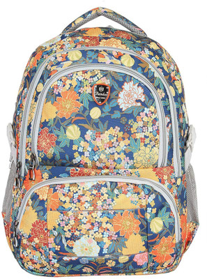 

Hot Shot Polyester Waterproof School-College-Tution-Gym Casual 30.0 L Standrad Size Backpack(Multicolor)
