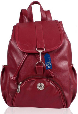 

AL Amazing PU Leather Normal Backpack For Women(Maroon) 3 L Backpack(Maroon)