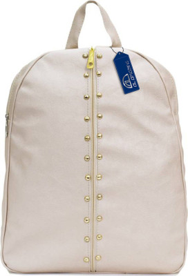 

AL Amazing PU Leather tablet Backpack For Women (Cream) 3 L Backpack(Tan)