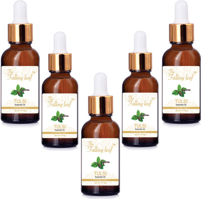 

THE FALLING LEAF TULSI ESSENTIAL OIL (Pack of 5)(30 ml)