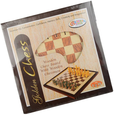 

skyler Golden Chess Wooden Board With Chessmen Board Game Board Game