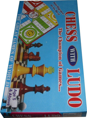 

The Viyu Box 2 in 1 Game Chess Board with Ludo Board Game