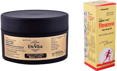 

Mi Divaa Pure Rich Natural Teeth whitening Powder Body Care (75 Grams) With Jintan Pain Relief Oil 12 ml(75 g)
