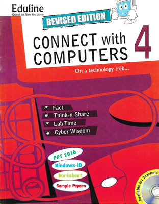 EDULINE CONNECT WITH COMPUTERS (ON S TECHNOLOGY TREK..) CLASS 4(English, Paperback, BRO, BIJU JOSEPH)
