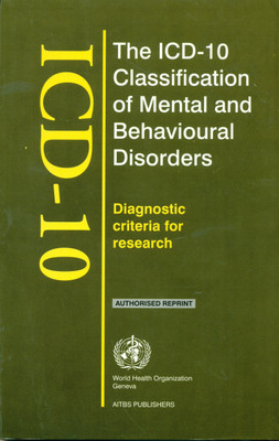 Icd-10 Classification Of Mental & Behavioural Disorders Diagnostic Criteria For Research 01 Edition(English, Paperback, WHO)