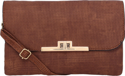 

Talat Fashion Casual Brown Clutch