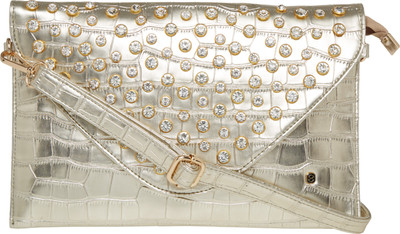 

Horra Casual Gold Clutch