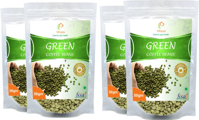 

Vihado Premium Green Coffee Beans / 100% Pure & Natural for Weight Management / 4 Pack of 50g Instant Coffee 200 g(Pack of 4, Green Coffee Flavoured)