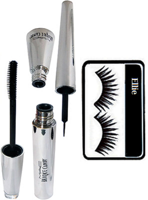 

ellie Eyelashes With Mac Brooke Candy Eyeliner & Mascara(Set of 3)
