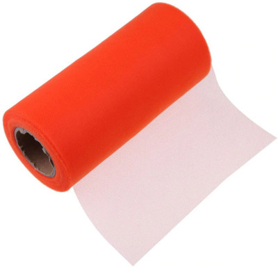 P s retail Orange Tissue Tulle Roll - 1 g