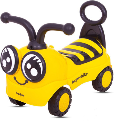 

Baybee Baby Bee Children Ride on Yellow Push Car toddler twist car with music toy |Cartoon Designe Kid's Pull Along Toy Stylish Bee Shaped Multifunction Music Hand Push Walker with storage Weight Capacity 20 kg Suitable Kids for 1 to 3 Years Car Non Batte
