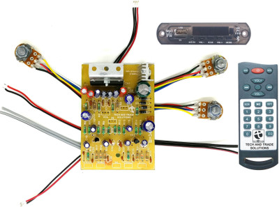 

TECH AND TRADE 40 WATTS DIY 6283 BASED STEREO AMPLIFIER BLUETOOTH MODULE KIT Sound Recorder and Sound Circuit Electronic Hobby Kit