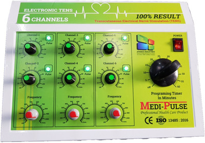

MEDI-PLUSE 8ch tens Electrotherapy 8ch. Tens Machine One Year Warranty ( CE - IS0 13485 ) Electrotherapy Device(8CH TENS)