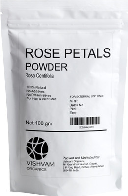 

vishvam organics Rose Petals (Rosa Centifolia) Powder(100 g)