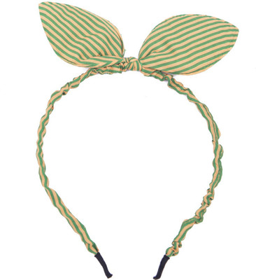 

Chooz Designer Studio Ears Head Band and Ribbons Hair Band Wire Headband For Girls Women Multi-function Bunny Rabbit Ear Hair Band bunny band Hair Band Head Band, Hair Band(Yellow, Green, Multicolor)