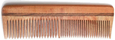 

Param Original Neem Wood Tail Comb For Men & Women, Natural Colour, Pack Of 1