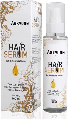 

Aaxyone Hair Serum Instant Smoothing For Straightening, Frizzy Hair And Dry Hair for Men and Women(100 ml)