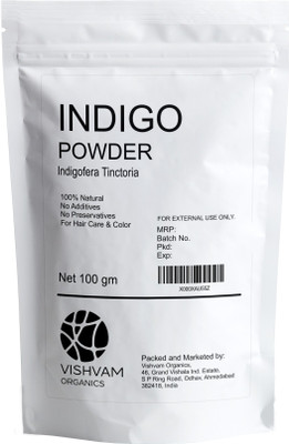 

vishvam organics Indigo (Indigofera Tinctoria) Powder(100 g)