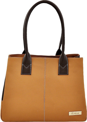 

Erica Fashion Shoulder Bag(Tan, Black), Black;tan