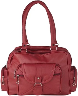 

rainbow arts Hand-held Bag(Maroon)