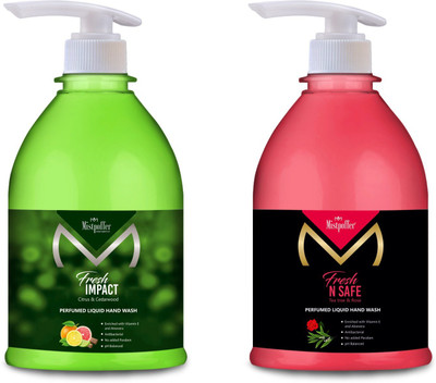 

Mistpoffer Fresh Impact, Fresh N Safe Handwash(300 ml, Pack of 2)