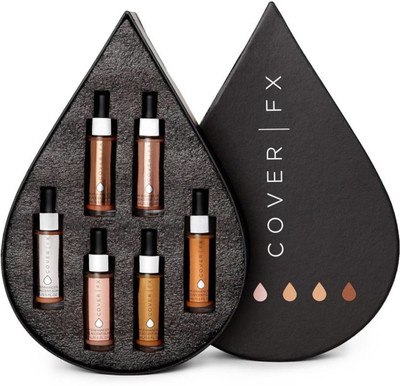 

cover fx the glow getter set highlighter Highlighter(Celestial , Moonlight, sunlight,Candlelight, Sunset Matte Bronzer, Sunkissed Matte Bronzer)