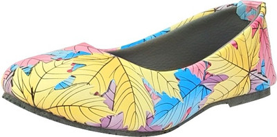 

RANGOLI FASHIONS Girls Slip on Ballerinas(Multicolor, Multi