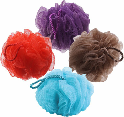 

GUBB Loofah(Pack of 4), Blue;brown;purple;red