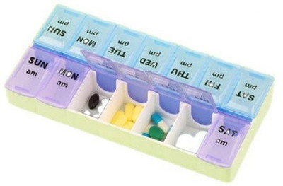 

K kudos Enterprise 2 Compartments pill box Medicine Dispenser