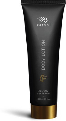 

Earthi Almond and Saffron Body Moisturizing Lotion, Sulphate Free, Men and Women(250 ml)