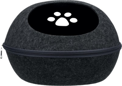 

Trixie Liva Cat Cuddly Cave, 16x19x10 inch S Pet Bed(Grey)