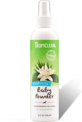 

tropiclean Baby Powder Pet Cologne Spray, 236 ml soft and fresh Cologne(236 ml)