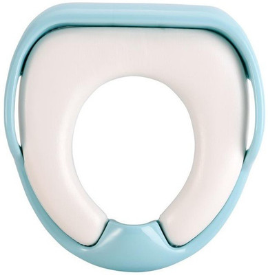 

OAN Baby Toilet seat safe soft training seat potty sitting ring with handles bathroom trainer close stool cover Potty Seat(White)