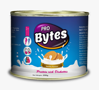 

Probytes Protein Rich Diskettes Whey Protein(200 g, vanilla)