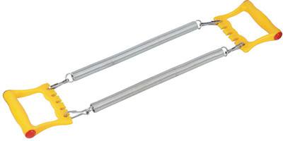 

DreamPalace India Chest Expander, Chest Excerciser, Bullworker With 2 Springs Heavy Quality Resistance Tube(Yellow)