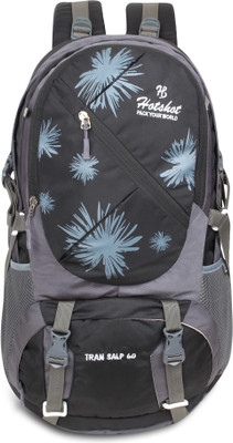 

Hot Shot Lightweight Travel Hiking Bag Rucksack - 60 L(Black)