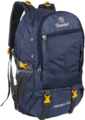 

Hot Shot Lightweight Travel Hiking Waterproof Rucksack - 50 L(Blue, Multicolor)