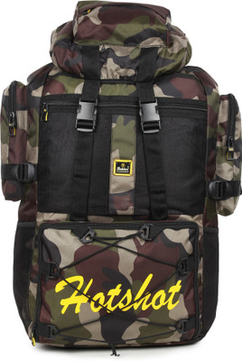 

Hot Shot Lightweight Travel Hiking Waterproof Rucksack - 70 L(Black)