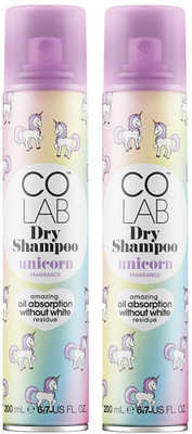 

Colab Shampoo Unicorn Amazing Oil Absorption Without White Residue 200ml Pack Of 2(400 ml)