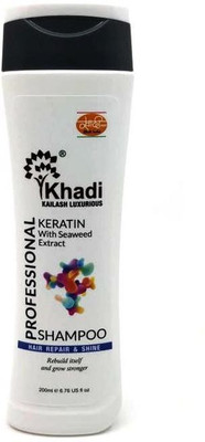

Khadi Kailash Luxurious Professional Keratin Shampoo with Seaweed Extract(200 ml)