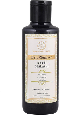 

Khadi Natural AYURVEDIC SHIKAKAI HAIR CLEANSER 210ML(210 ml)