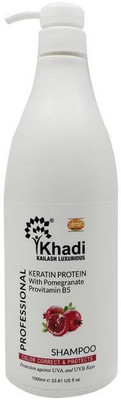 

Khadi Kailash Luxurious Professional Keratin Protien Shampoo with Pomogranate and Provitamin B5(1 L)
