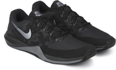 Nike LUNAR PRIME IRON II Training & Gym Shoes For Men(Black)