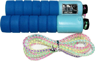

NUTAN ENTERPRISE skiping rope Freestyle Skipping Rope(Blue, Length: 10.16 inch)