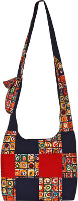 

Anekaant Women Casual Multicolor Canvas Sling Bag