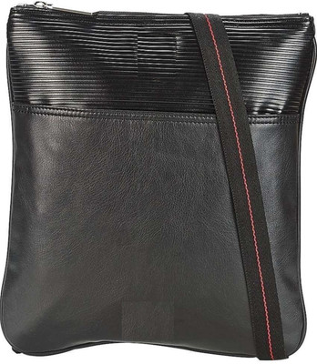 

vice villa Men & Women Casual Black PU Satchel
